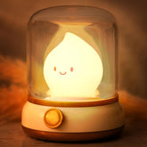 Adjustable Dimmable Flameless LED Candle Night Light, Cute Rechargeable Lamp